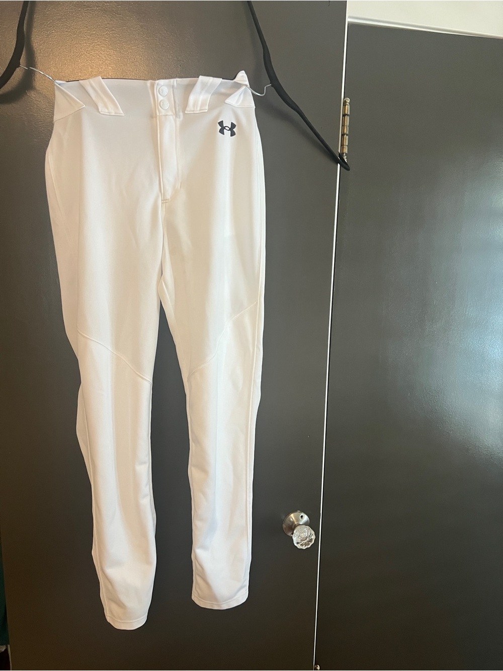 Under Armour Kids White Skinny Athletic Pants